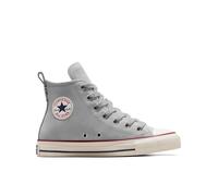 Converse Chuck Taylor All Star Suede High-Top Shoe For Kids In Grey, Size 3.5 Grey 3.5