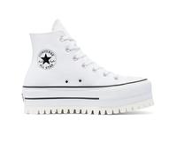 Converse Chuck Taylor All Star Trek High-Top Shoe Canvas For Women In White, Size 11.5