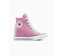Converse Chuck Taylor All Star Wedge Platform High-Top Shoe Canvas For Women In Pink, Size 6