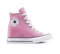 Converse Chuck Taylor All Star Wedge Platform High-Top Shoe Canvas For Women In Pink, Size 7