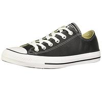 Converse Chuck Taylor Core Lea Ox Unisex-Adult Trainers Black/White Size: 45 EU
