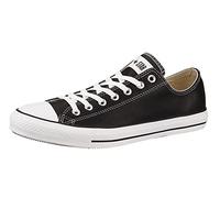 converse Chuck Taylor Core Leather Ox Trainers Men Black - 8.5 (8) - Low Top Trainers Shoes