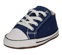 converse Chuck Taylor First Star Canvas Hi Trainers Child Blue - 1 Toddler (1.5 Toddler) - Hi Top Trainers Shoes
