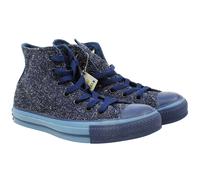 Converse Chuck Taylor Herringbone Mens Navy Plimsolls