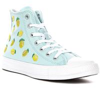 Converse Chuck Taylor Kids All Lace Up Girl Shoes In Purple UK 3 - 7