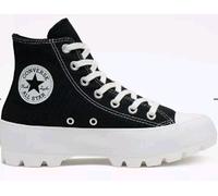 Converse Chuck Taylor Lugged High Top Ladies Boots Bnib UK 5.5 Hi Bnib Black