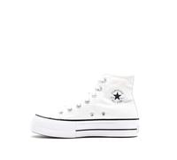 Converse Shoes (High-top Trainers) CHUCK TAYLOR ALL STAR LIFT CANVAS HI in White 4