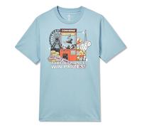 Converse Claw Machine Graphic Tee Asia Sizing 'Blue' 10023457-A03 M