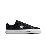 Converse Cons One Star Pro Low-Top Shoe Suede In Black, Size 3.5 Black 3.5