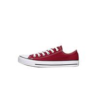 Unisex Converse CTAS OX M9691C Trainers Maroon UK 3-8