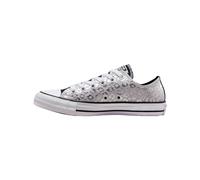 Converse CTAS 572042C Authentic Glam Silver/White UK 3