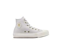 CONVERSE Ctas Eva Lift Hi Pearl Grey Canvas Ankle Boot, gray, 38.5 EU