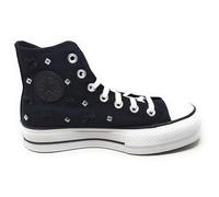 Converse Ctas Lift Hi Black/Silver/White, Size 36 EU Black Silver White 36