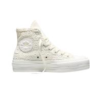 Converse CTAS Lift Hi Egret Egret Vintage White 36