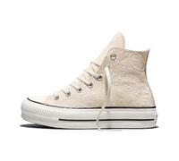 Converse Ctas Lift Hi Natural Ivory Egret Black 36, Natural Ivory Egret Black, 4 UK