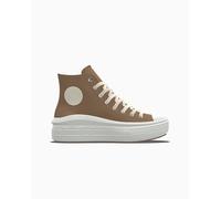 Converse Custom Chuck Taylor All Star Move Platform By You High-Top Shoe Canvas For Women In Brown Brown One Size