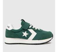 Converse Dark Green Omega Easy-On Boys Junior Trainers UK 13 (EU 31½)