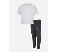 Converse Girls Boxy T-Shirt and Leggings Set in Grey - Grey - 18 Mths