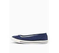 Converse Girls Dainty Ballerina Slip-Ons, Blue, Size 8 Blue