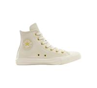 Converse - High leather sneakers - Chuck Taylor All Star Hi Egret/Egret/Gold for Women - Size 4,5 UK - Beige Beige 4.5 UK