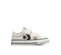 Converse Infant Star Player 76 Ox Trainers, White/Black, Size 4 Younger White/Black