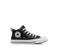 Converse Junior Boys Malden Street Mid Top Trainers, Black, Size 5.5 Older Black