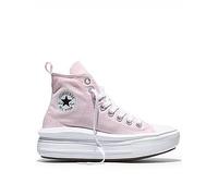 Converse Junior Chuck Taylor All Star Move Trainers, Pink, Size 3 Older Pink