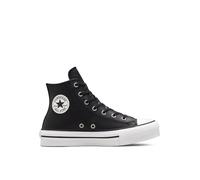 Converse Shoes (High-top Trainers) Chuck Taylor All Star Eva Lift Leather Foundation Hi in Black 3 kid