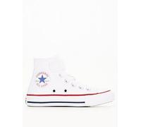 Converse Kids Easy-on Velcro Hi Top Trainers, White, Size 2 Older White