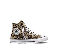 Converse Kids Leopard Chuck Taylor All Star Trainers, Brown, Size 2 Older Brown