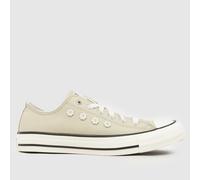Converse Light Green All Star Lo Beaded Girls Youth Trainers UK 5 (EU 38)
