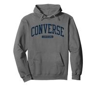 Converse Louisiana LA College University Style Blue Pullover Hoodie, Adult Unisex, Asphalt Grey, Medium