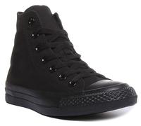 Converse M3310Ct As Hi Unisex Hi Top Trainers In Black Mono Size UK 3 - 125