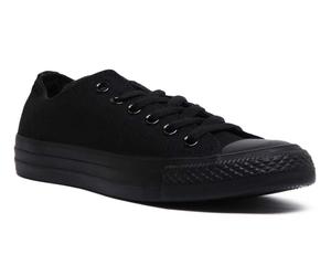 Converse M5039 CtAs Unisex Low Top Trainers In Black Mono Size UK 3 - 12