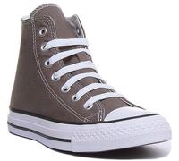 Converse All Star Hi All Star Hi Top Canvas Womens Trainer In Black UK 3 - 7