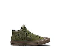 Converse Men's All Star Malden Mid Top Trainers, Green, Size 12, Men Green