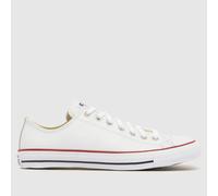 Converse Mens All Star Ox Plimsolls Trainers White 11 UK