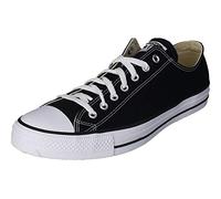 Converse Men's Black Low Top Sneakers, Schwarz Blk, 17 UK