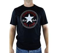 Converse Men's Chuck Patch Short Sleeve T-Shirt, Black, Medium