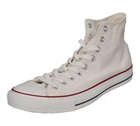 Converse Men's Chuck Taylor All Star Hi-top Low Top Sneakers, Optical White, 17 UK