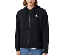 Converse Men's Classic Black Zip Jacket, Black, XS