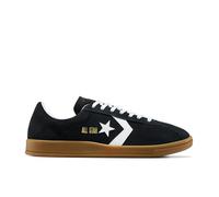 Converse Mens Classic Trainer Suede, Black/White/Gum, 11.5 Women/10 Men