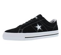 Converse Men's One Star Suede Ox Sneakers, Black/Black/White, 10.5 UK
