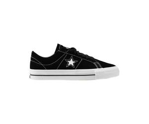 Converse Men's One Star Suede Ox Sneakers, Black/Black/White, 8.5 UK