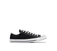 Converse Mens Ox Trainers - Black, Black/White, Size 9, Men Black/White