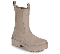 Converse Mid Boots CHUCK TAYLOR ALL STAR LUGGED HEEL NU in Beige 7.5