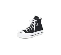Converse Mid Chuck 70 Women's High Embroidered Lips Trainers, Black White, 3.5 UK