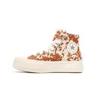 Converse Model Chuck Taylor All Star Lift Platform Animal Print BRWNGLD T. 39