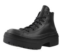 Converse Model Chuck Taylor All Star Lugged Heel HI Black, Black/White, 5