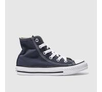 Converse navy all star hi Junior trainers UK 11 (EU 28½)